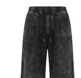 Pigment Washed Track Wide Pants