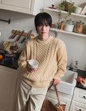 Forre Cable Heavy Round Knit