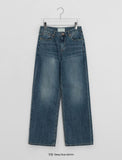 Soyan denim wide pants