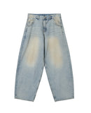 Cien flap pocket curved denim