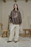My Love Raglan Pigment Sweatshirt