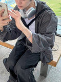 rain thin wind hood jacket