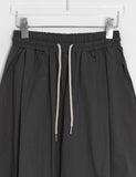 [unisex] Bitmottle Curved Banding Balloon Wide Pants