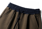 Flash Summer One-Tuck Color Matching Half Pants