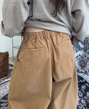 Sandy Deep Pintuck Balloon Pants