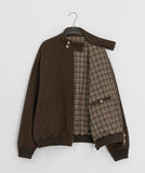 Yusaki Harringtton Button Blouson Jacket