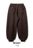 Copper Pigment Wide Sweatpants