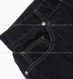 Hour velvet stitch denim