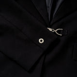 Will buckle cropped blazer