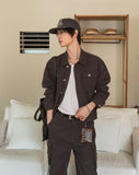 Merrick Herringbone Trucker Jacket
