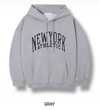 New York Cotton Over Hoodie