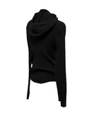 Dry hooded knitwear