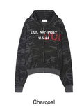 Everton Camo Waffle Hood Zip-Up