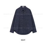 Regen Summer Wrinkle Check Shirt