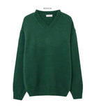 Wick V-neck wool knit