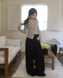 [MADE] Recall double pin tuck wide slacks pants