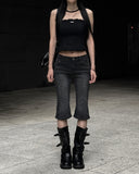 Sarah Capri Denim Pants