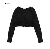 Atu Pastel Button Knit Cardigan