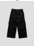 Moving diagonal pocket cargo pants