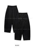 Liik Back Cross Studded Cotton Pants