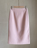 Meli Tweed H-Line Skirt