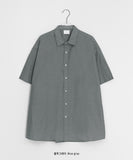[unisex] Ayont Summer Over Short Sleeve Shirt