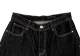 Ens Back Adjust Pocket Wide Raw Denim Pants