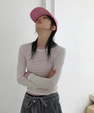 TENCEL ROUND LAYERED T