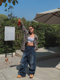 Rat Parachute Denim Pants