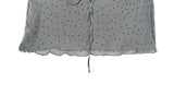 Mita Layered Dot See-Through Bustier