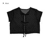 Como Layered Ribbon Cardigan