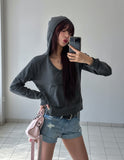 Pigment Dekki Pocket V-Neck Hoodie