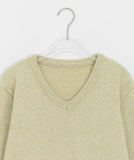 Keuyu wool V-neck knit
