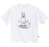 Non Slip Embroidery Short Sleeve T-shirt