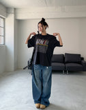 Bolide Washing Baggy Denim Pants