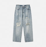 Kuda Damaged Wide Denim Pants
