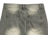 Renpi washed wide denim pants