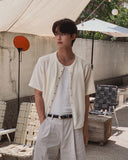 Snapd Round Short Sleeve Cardigan