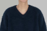 Mohair Vneck knit