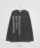 [unisex] Polynt Printed Over Long Sleeve T-shirt