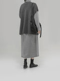 [Premium] Wool Back Turtleneck One Piece