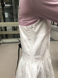Omk Pintuck V-Neck Flare Sleeveless One Piece
