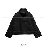 [wool 40%] Steen Alpaca High Neck Coat