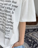 Fade Lettering T-Shirt