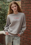 Caroline Chain Embroidered Sweatshirt