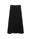 Et Pocket Belt Cotton Long Skirt