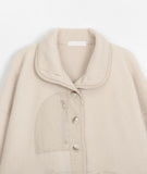 Tutil Button Over Fleece Jacket