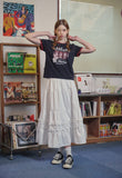 Lucky Day CROP Ringer Tee
