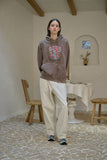 Village Flower Pigment Hoodie