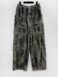 Qno Painting Cargo Pants